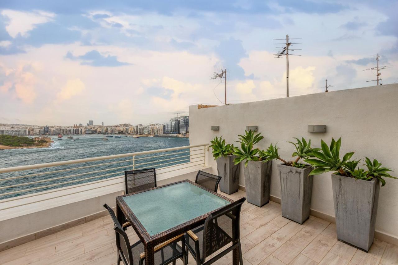 49/3 Seafront Duplex Penthouse In Валетта Экстерьер фото